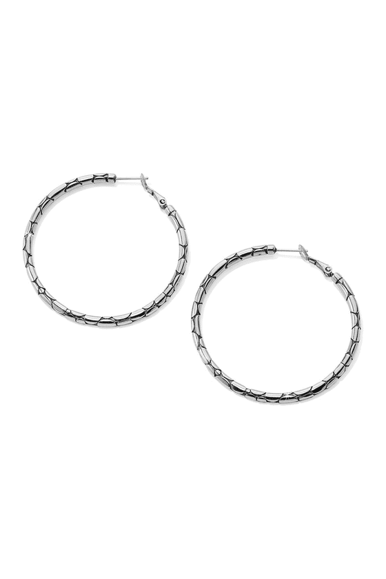 Pebble Large Hoop Earring