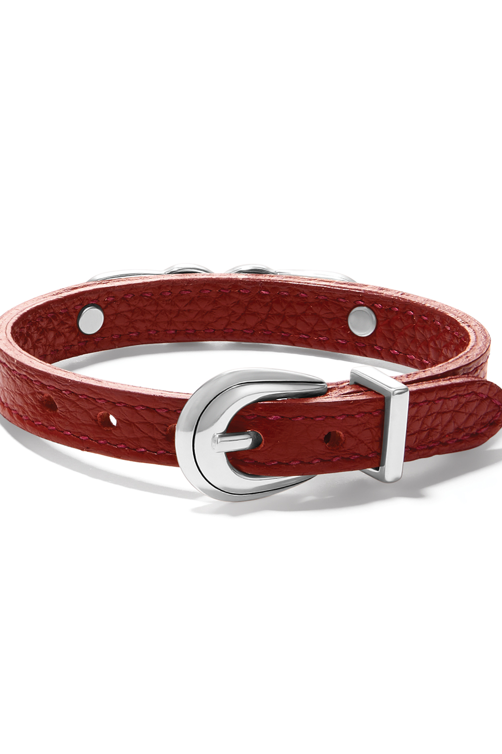 Brighton Interlok Braid Leather Bracelet