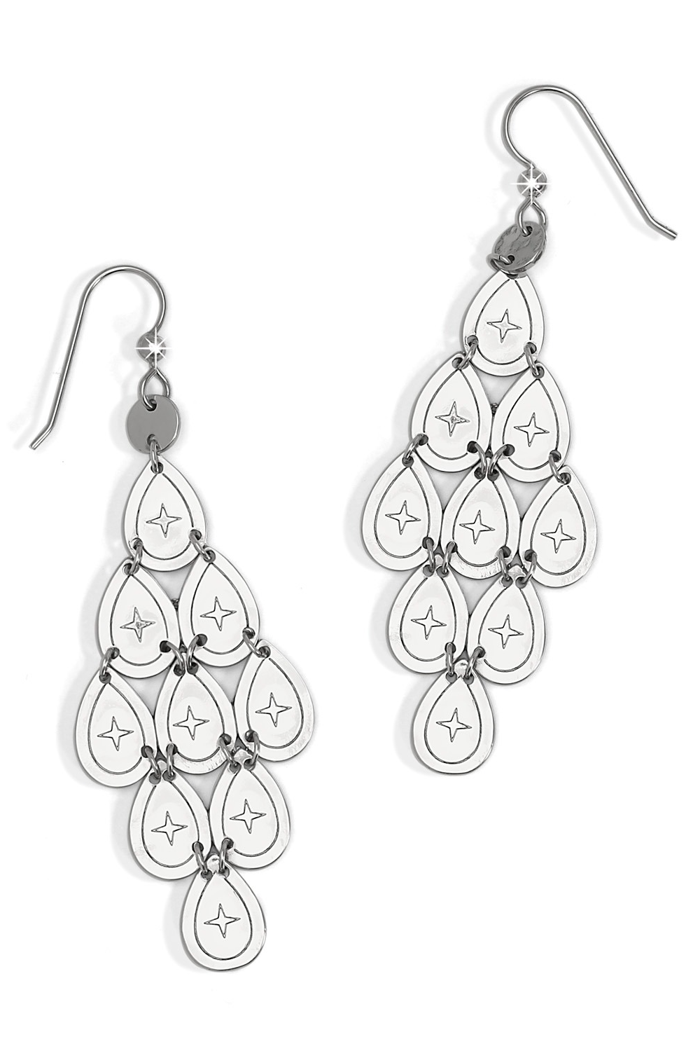 Palm Canyon Teardrop French Wire Earrings