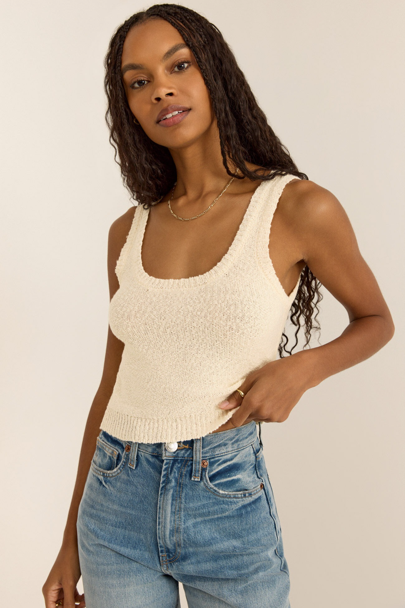 Catalina Stretch Knit Cami Top