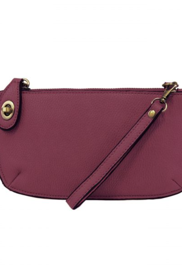 Mini Crossbody Wristlet Clutch (Mulberry)