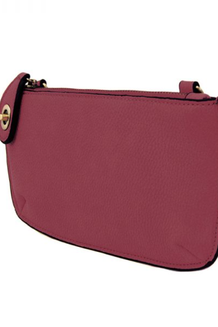 Mini Crossbody Wristlet Clutch (Mulberry)