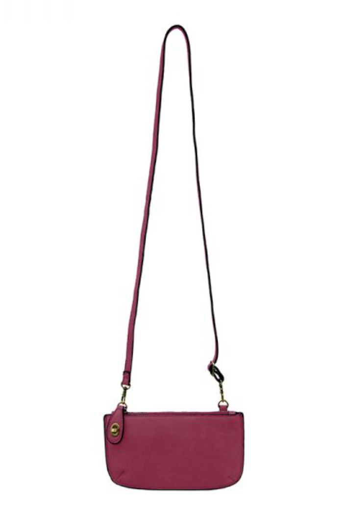 Mini Crossbody Wristlet Clutch (Mulberry)