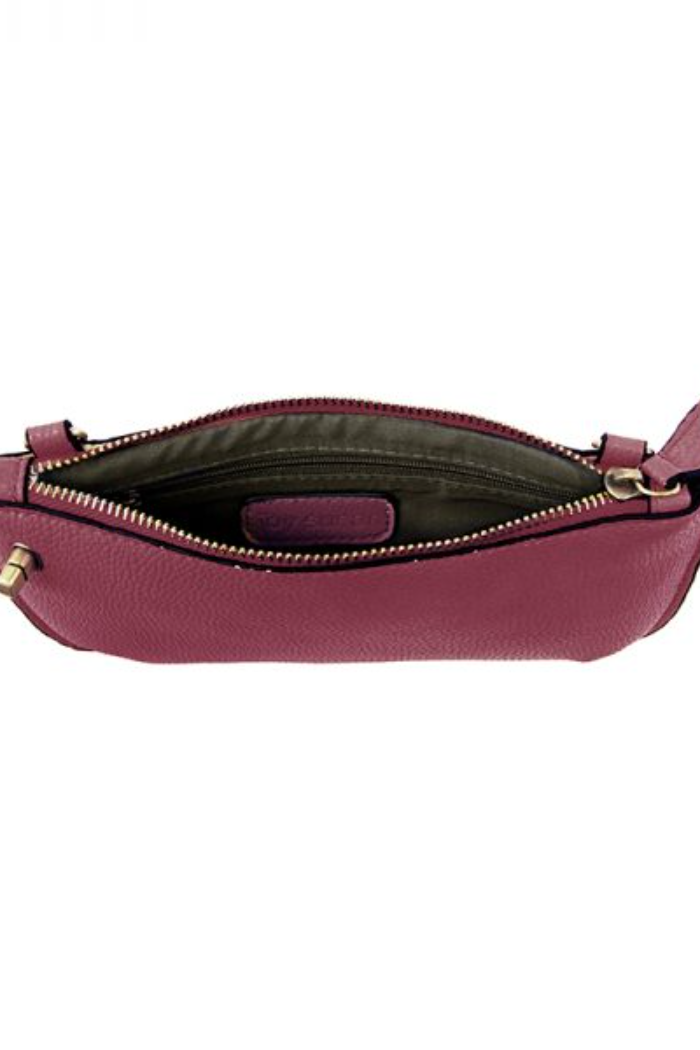 Mini Crossbody Wristlet Clutch (Mulberry)