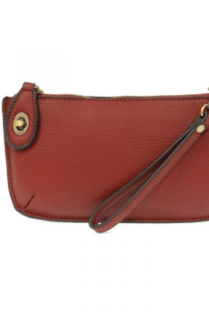 Mini Crossbody Wristlet Clutch (New Garnet)