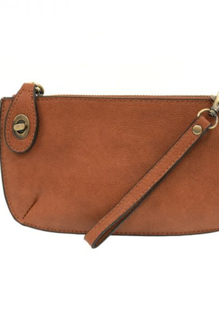 Mini Crossbody Wristlet Clutch (Maple)