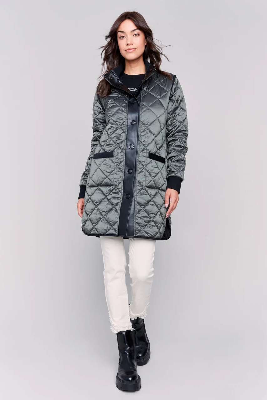 Reversible Quilted Puffer Jacket