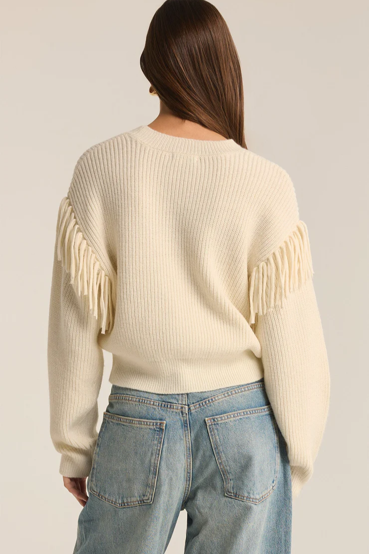 On The Fringe Sweater