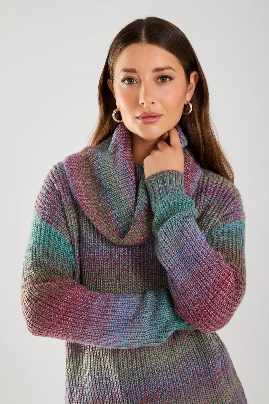 Cowl Neck Sweater