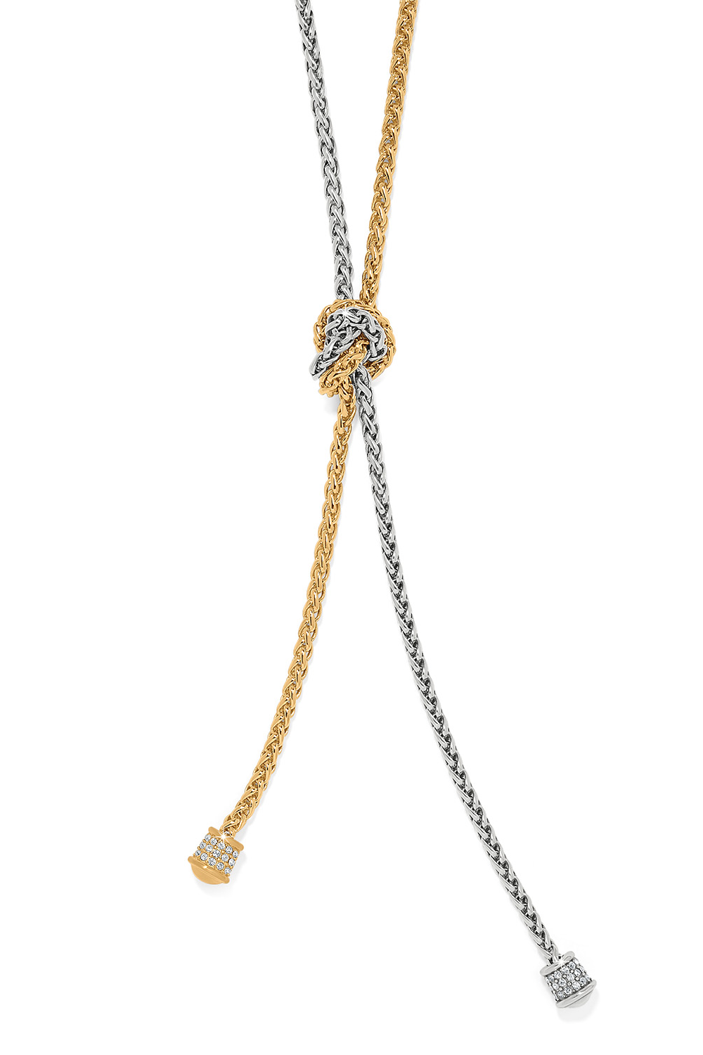 Meridian Ventus Two Tone Y Necklace