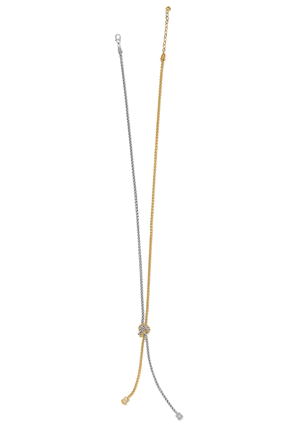 Meridian Ventus Two Tone Y Necklace