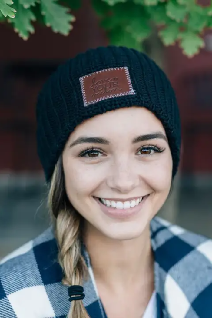 Black Beanie