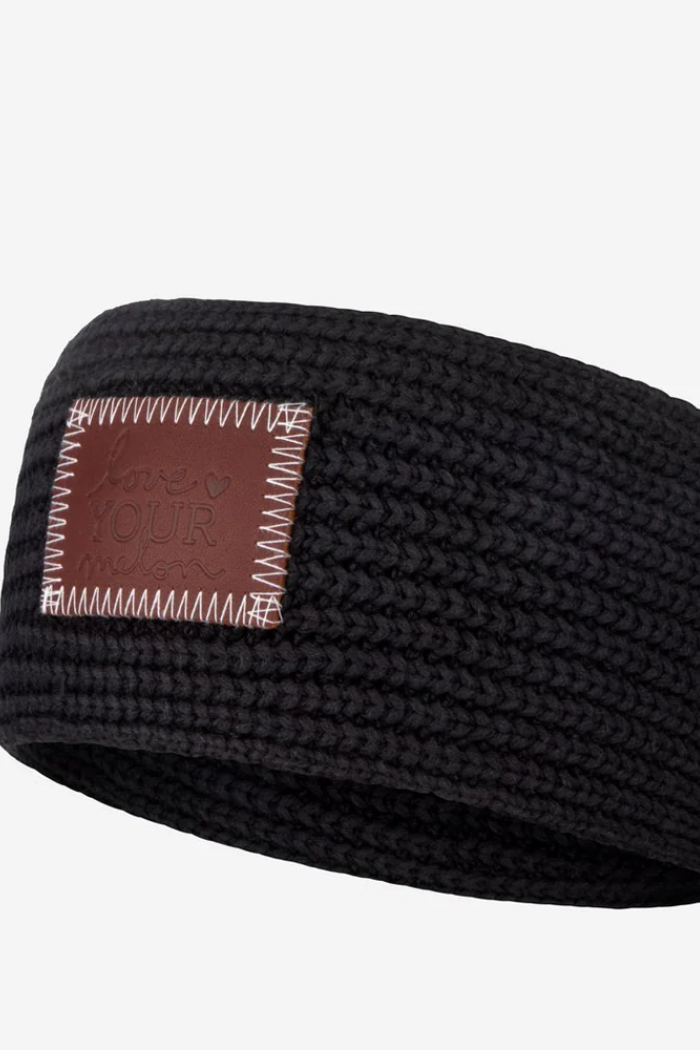 Black Knit Headband