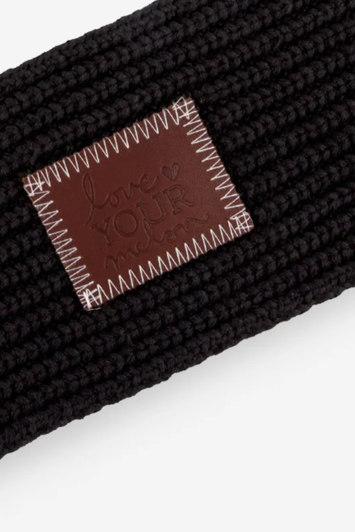 Black Knit Headband