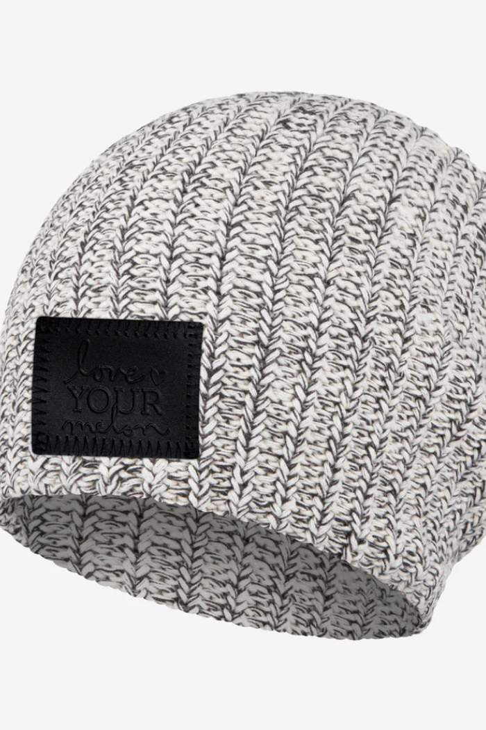 Black Speckled Beanie