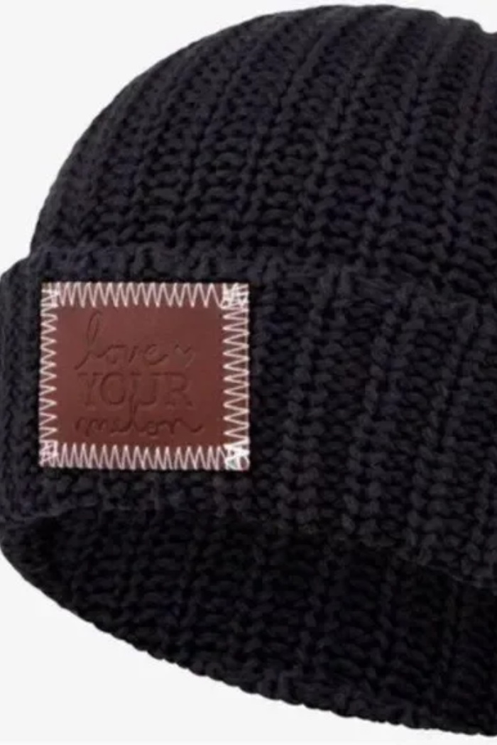 Black Cuff Beanie