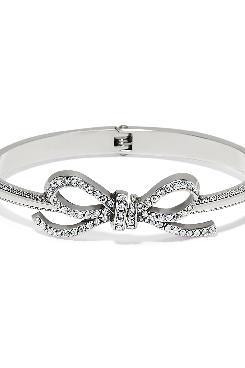 Illumina Bow Hinged Bangle