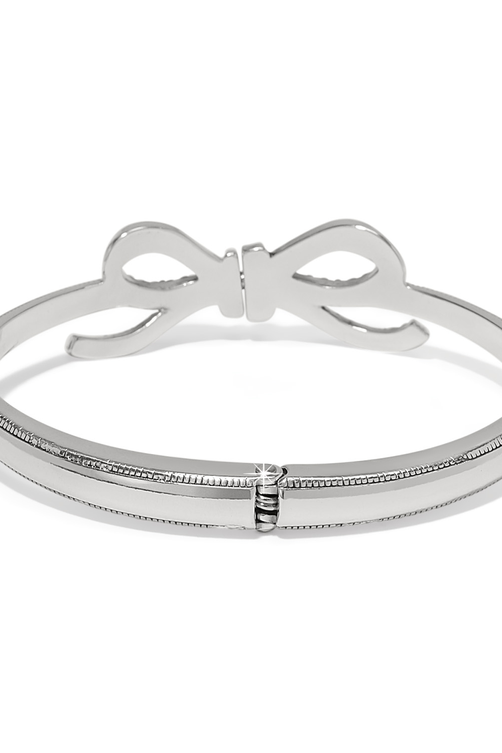 Illumina Bow Hinged Bangle