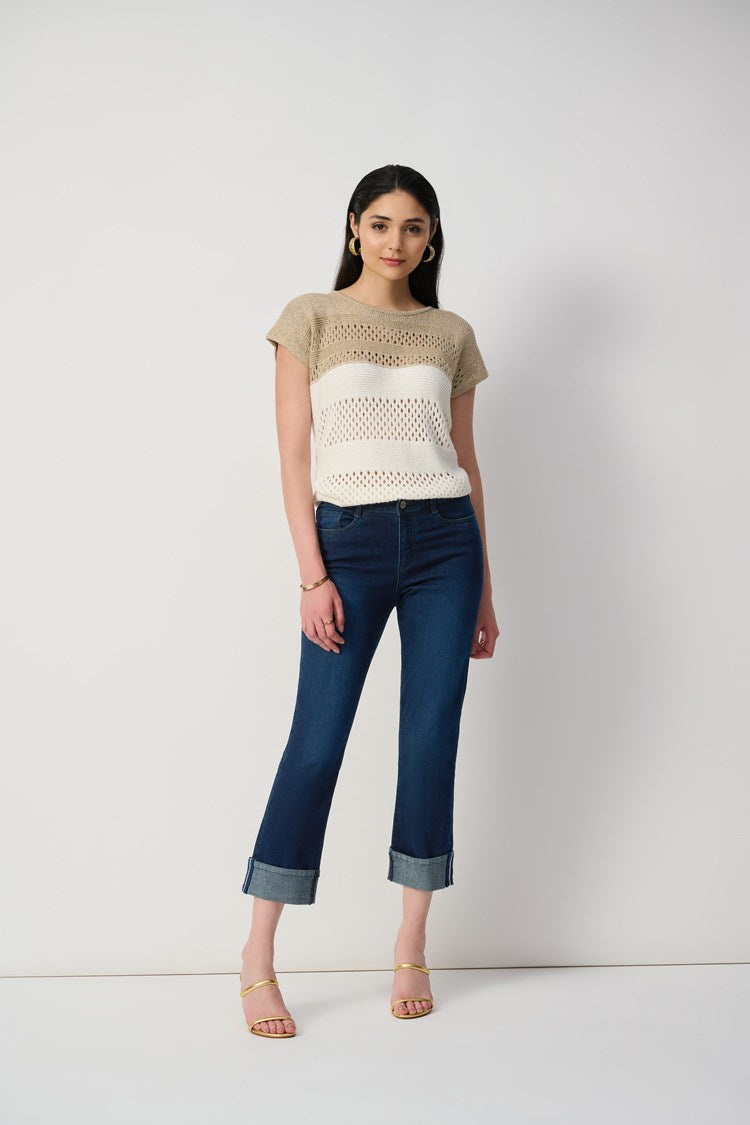 Slim Fit Cropped Jeans