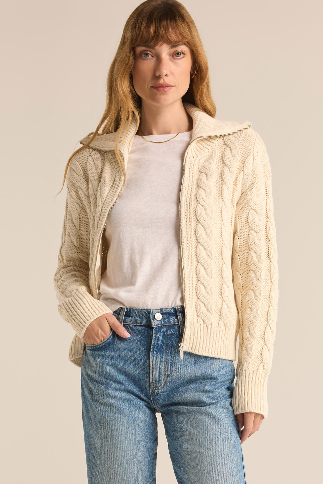 Hemmingway Cable Cardigan