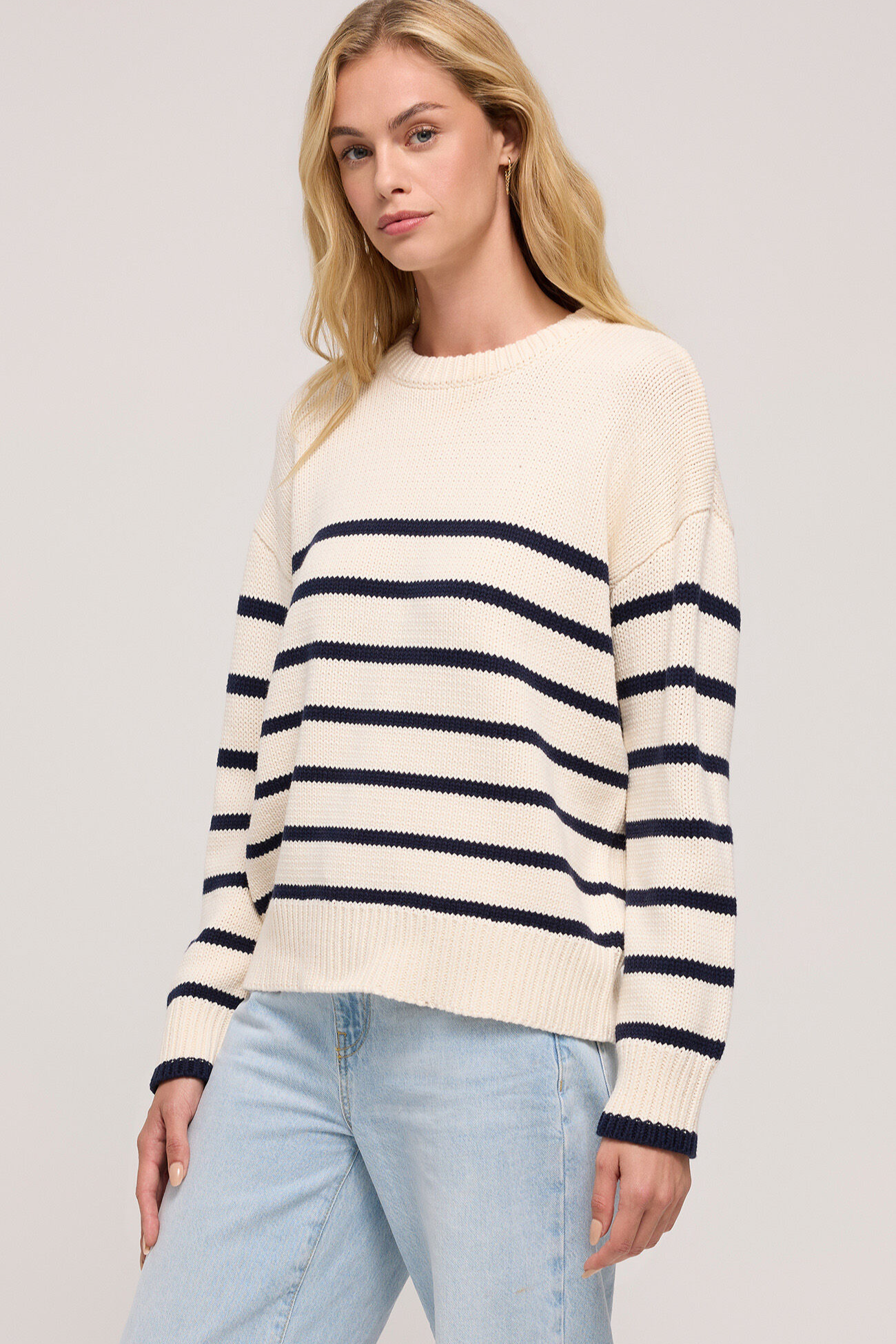 Boyfriend Stripe Sweater