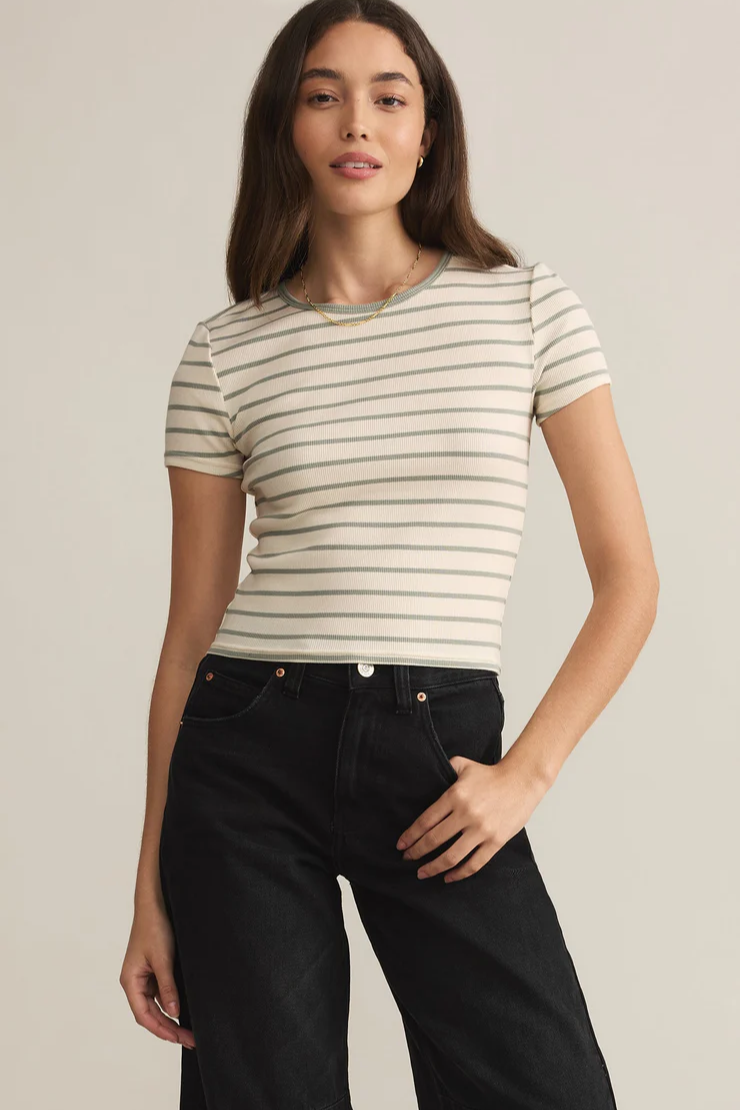 Saxton Striped Tee