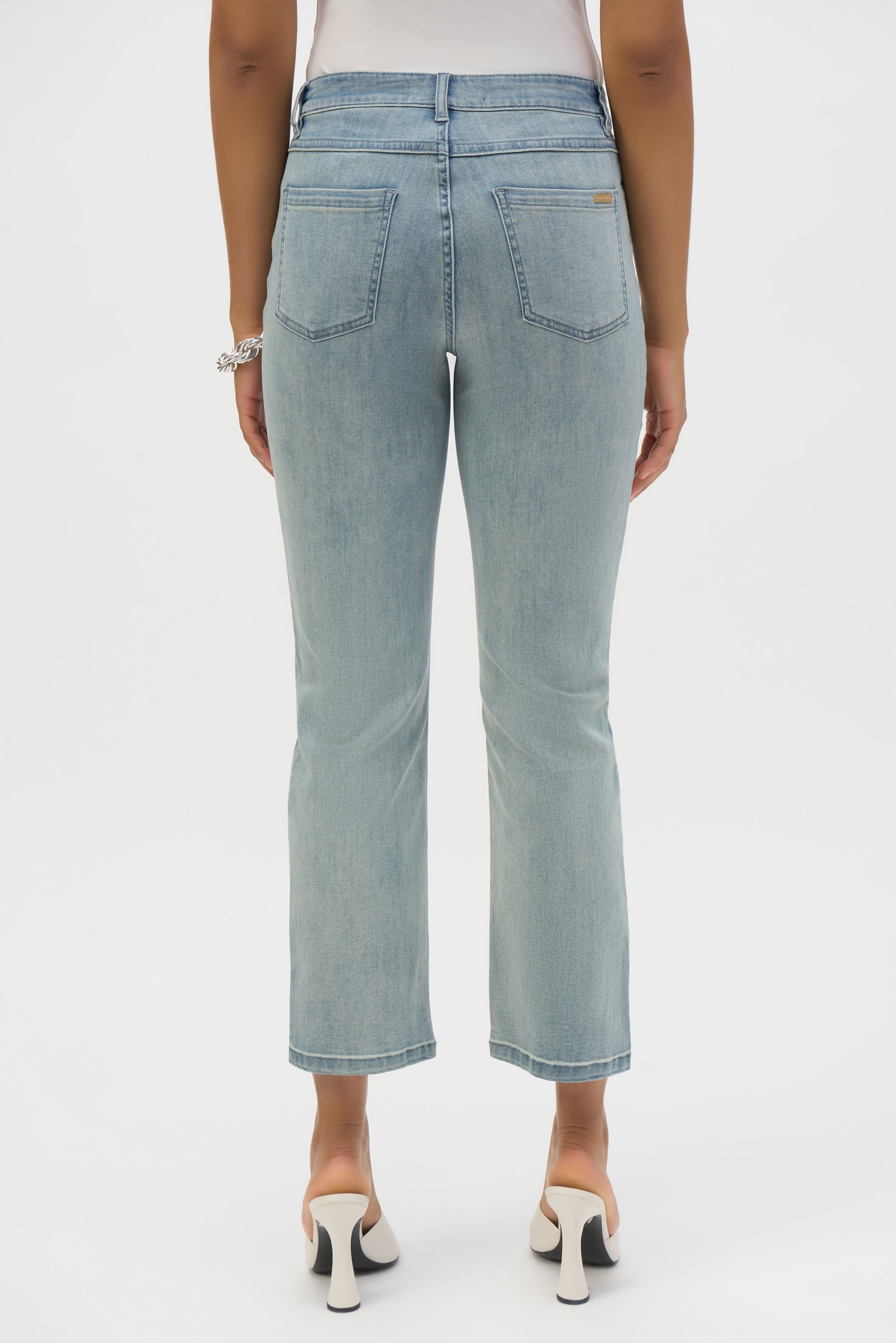 Flare Mid-rise Jeans