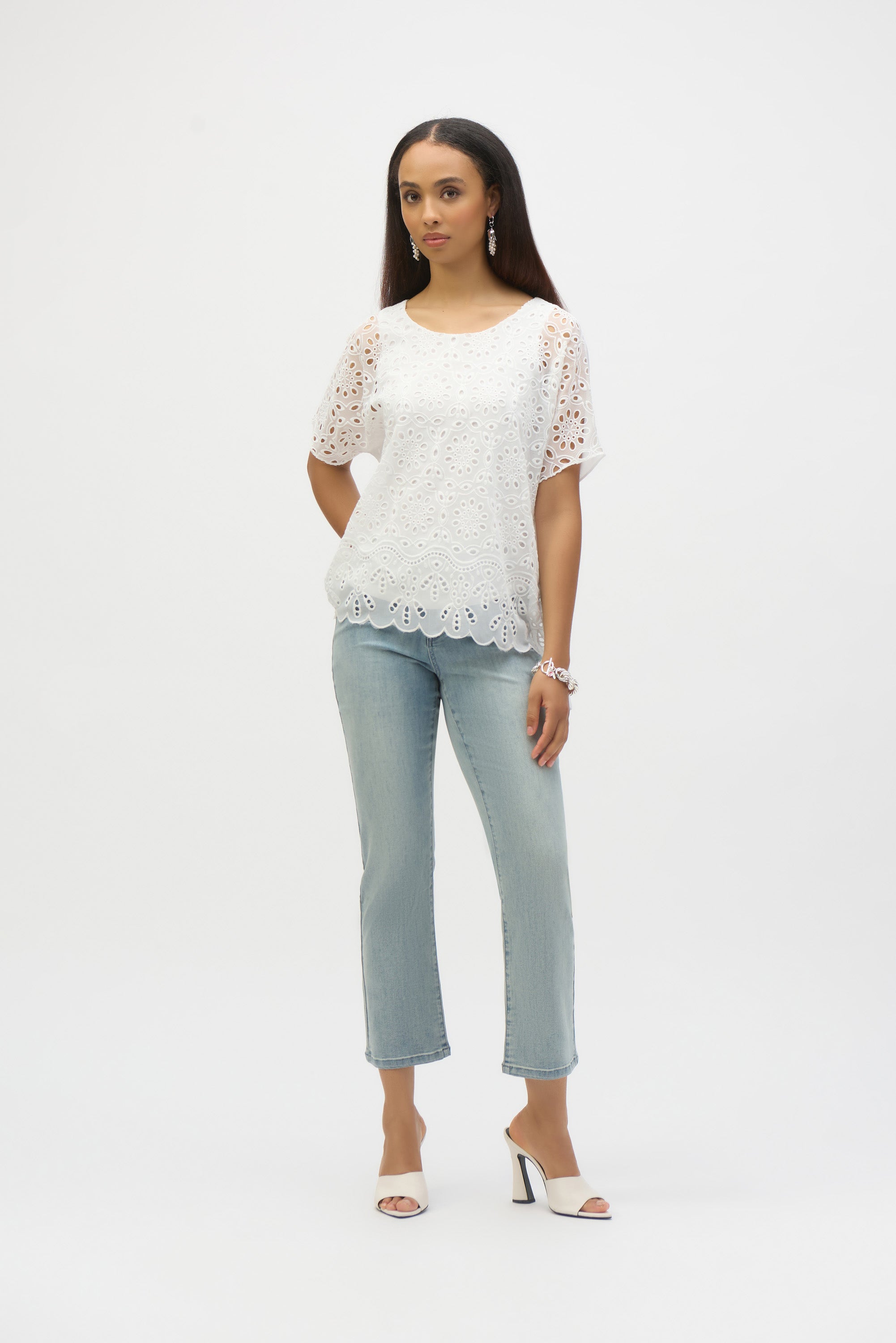 Flare Mid-rise Jeans