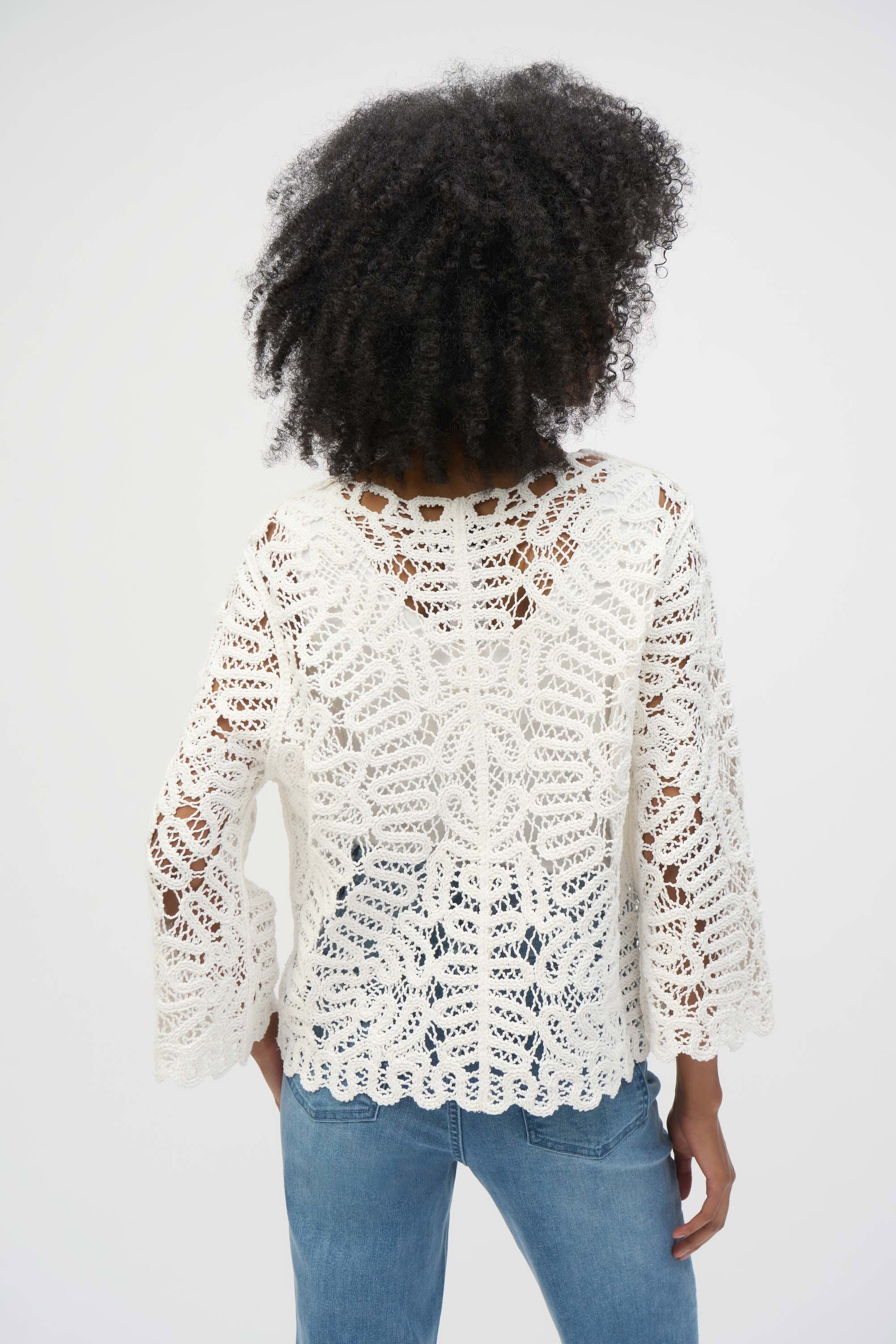 Crochet Sweater Knit Cover-Up